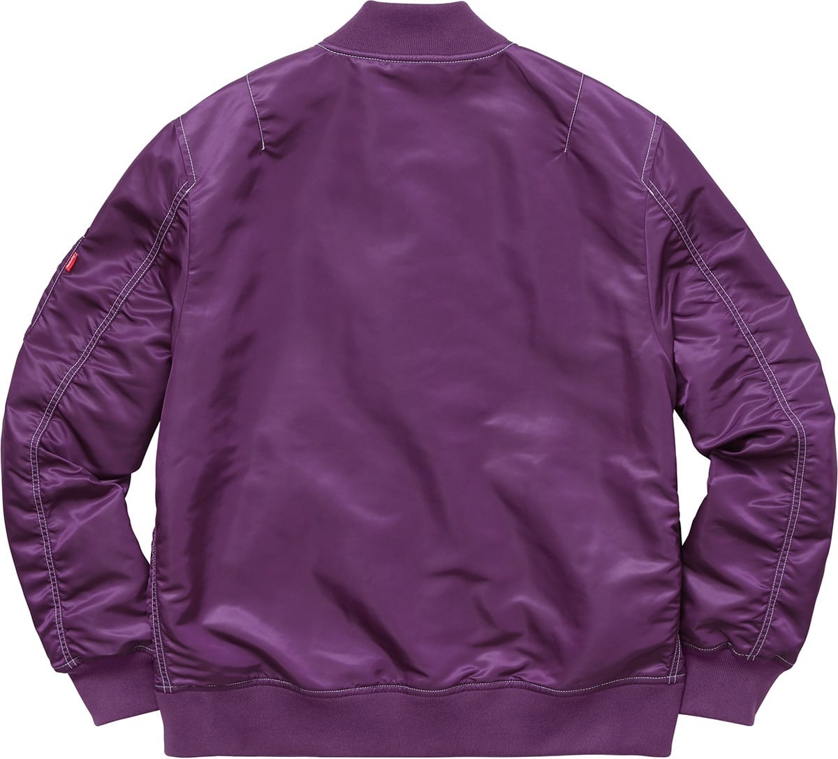 Contrast Stitch Reversible MA-1 Jacket view 6